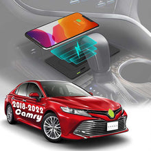 Load image into Gallery viewer, CarQiWireless Wireless Phone Charging for Camry XSE SE TRD LE XLE Hybrid Nightshade  2018 2019 2020 2021 2022