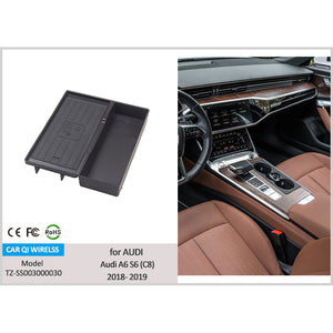 CarQiWireless Wireless Charger for Audi A6 S6 (C8) 2018-2019, Special Phone Charging Accessories