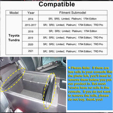 Load image into Gallery viewer, CarQiWireless Wireless Charger Center Console Organizer Tray for Toyota Tundra 2014-2019 2020 2021,  Insert Full Size Tray With Wireless Charging Pad for Toyota Tundra Accessories, Storage Box for Tundra