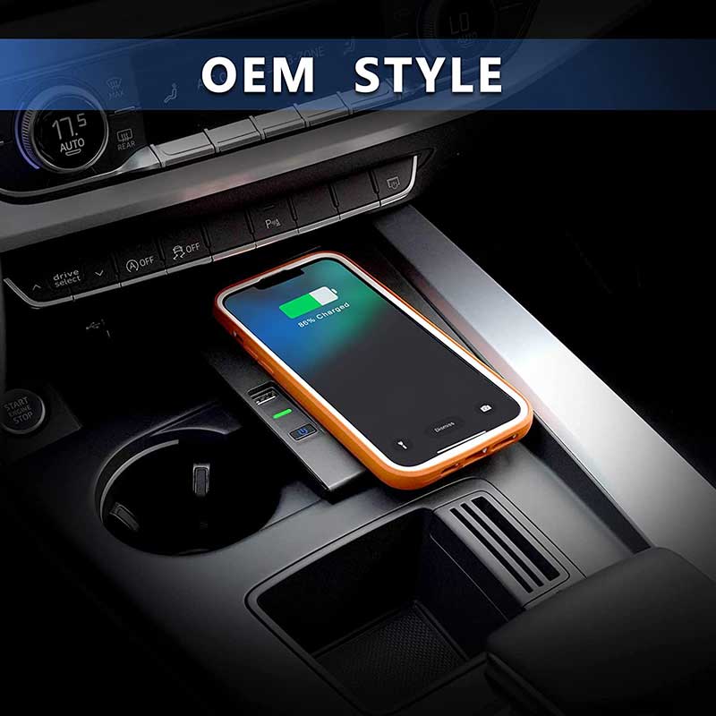 CarQiWireless Wireless Charger for Audi A4 (B9) A5 S4 S5 A4