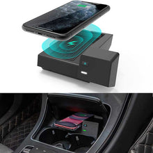 Load image into Gallery viewer, CarQiWireless Wireless Phone Charger for Mercedes Benz C-Class GLC C 300 AMG C 63 AMG C 43 2015 2016 2017 2018 2019 2020 2021