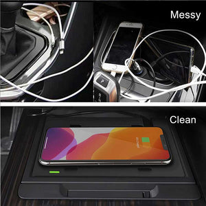 CarQiWireless Wireless Phone Charging for Camry XSE SE TRD LE XLE Hybrid Nightshade  2018 2019 2020 2021 2022