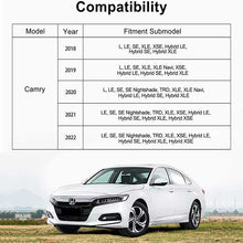 Load image into Gallery viewer, CarQiWireless Wireless Phone Charging for Camry XSE SE TRD LE XLE Hybrid Nightshade  2018 2019 2020 2021 2022