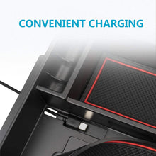 Load image into Gallery viewer, CarQiWireless Storage Box 2021 New Upgraded for Toyota Tacoma