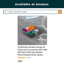 Load image into Gallery viewer, CarQiWireless Wireless Phone Charger for Toyota