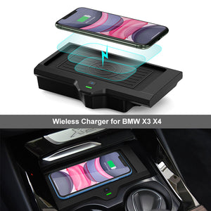 wireless charger for bmw x3 x4 accessory