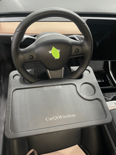 CarQiWireless Trays Specially Adapted for Fitting in Vehicles, Automotive Aftermarket Parts for Tesla Model 3 2017-2021