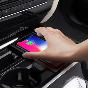 CarQiWireless Wireless Charging for BMW Station X5 (F15) X6 (F16) 2014 2015 2016 2017 2018 Quick Charging