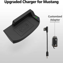 Load image into Gallery viewer, CarQiWireless Wireless Charger for Ford Mustang 2015-2022, Chaging Mat/Pat for Ford Mustang Accessories