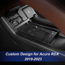 Load image into Gallery viewer, CarQiWireless Honda Wireless Phone Charger Acura Center Console, Charging Pad Mat for RDX 2019-2023
