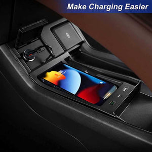 CarQiWireless Honda Wireless Phone Charger Acura Center Console, Charging Pad Mat for RDX 2019-2023