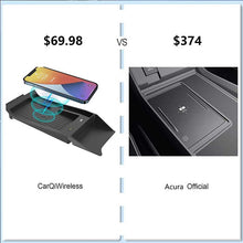 Load image into Gallery viewer, CarQiWireless Honda Wireless Phone Charger Acura Center Console, Charging Pad Mat for RDX 2019-2023