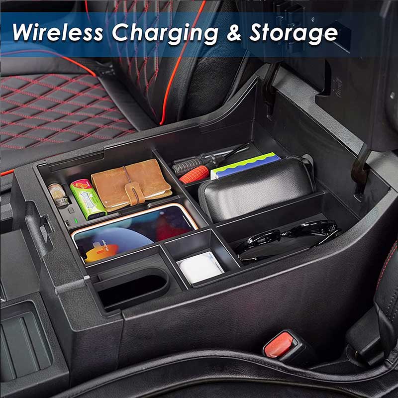 CarQiWireless Wireless Charger Center Console Organizer Tray for Toyot – Car  Qi Wireless