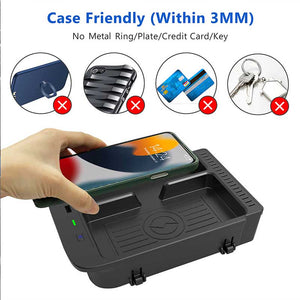 CarQiWireless Wireless Charger for Honda CRV 2017-2022, Center Console Organizer for Honda CRV Accessories