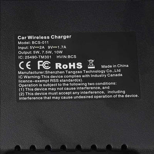 CarQiWireless Wireless Phone Charger for Mercedes Benz C-Class GLC C 300 AMG C 63 AMG C 43 2015 2016 2017 2018 2019 2020 2021