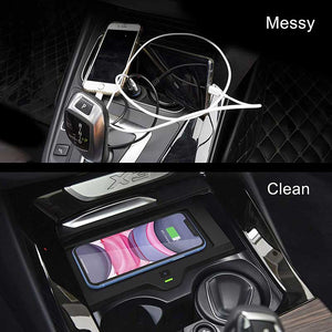 CarQiWireless Wireless Phone Charger for BMW X3 X4 2018-2022