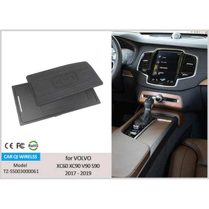 CarQiWireless Wireless Phone Charger for Volvo XC90 XC60 V90 V90 2017 2018 2019