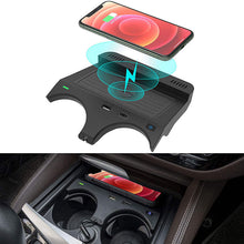 Load image into Gallery viewer, CarQiWireless Wireless Charger for BMW 5 Series M5 2017-2021 6 Series M6 2018-2019 for BMW G30, G31, G38, F90, G32