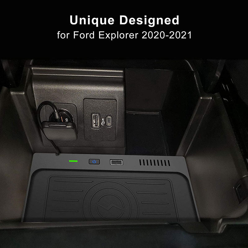 CarQiWireless Wireless Charger for Ford Explorer 2020-2021 – Car