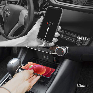CarQiWireless Wireless Charger for Nissan Sentra B18 2020 2021 2022 Accessories