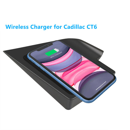 CarQiWireless Wireless Charger for Cadillac CT6 2020 2019 2018 2017 2016